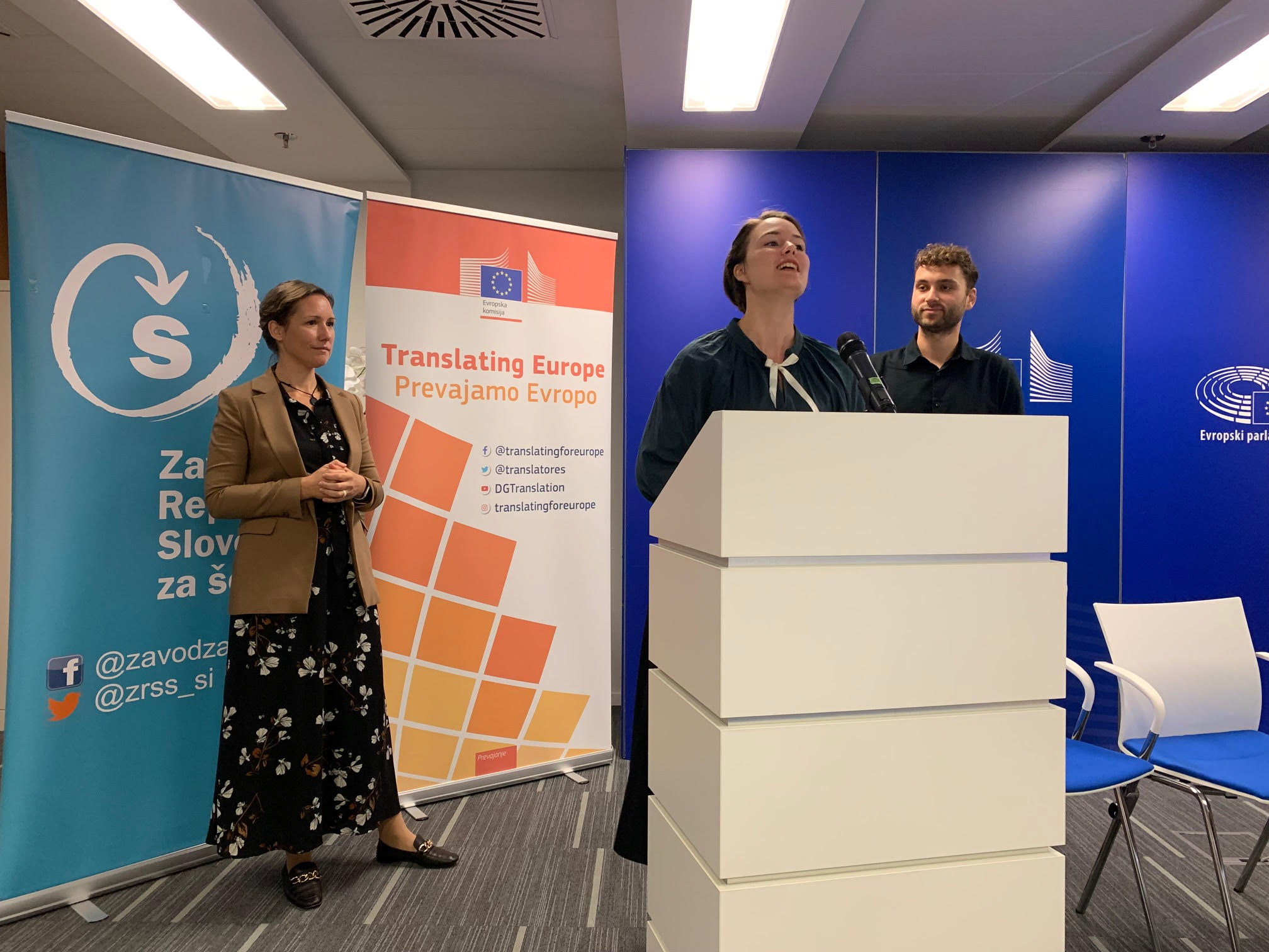 predstavitev tolmačenja ob evropskem dnevu jezikov